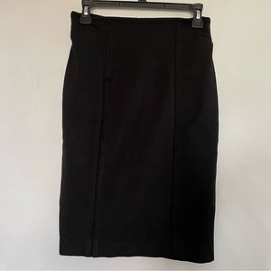 White House Black Market Black WHBM Pencil Stretch Skirt